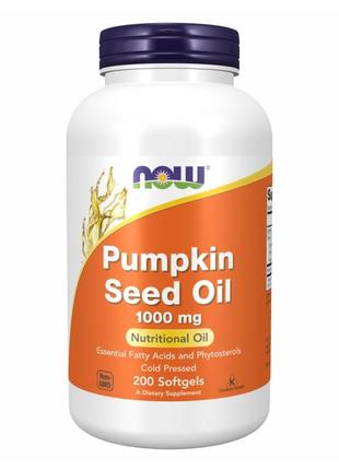 Pumpkin seed oil 1000mg - 200 sgels