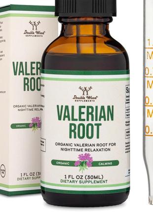 Екстракт кореня валеріани double wood supplements valerian roo...4 фото