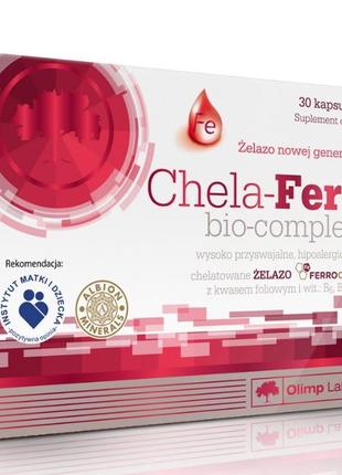 Вітаміни olimp chela-ferr bio complex 30 caps