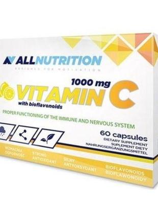 Вітамін с з біофлавоноїдами allnutrition vitamin c 1000mg + bi...