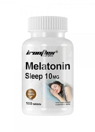 Мелатонін ironflex melatonin 10mg 100tabs