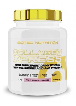 Колаген scitec nutrition collagen xpress 475 g (fruit punch)