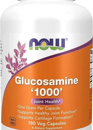 Глюкозамін now glucosamine 1000 mg 180 caps