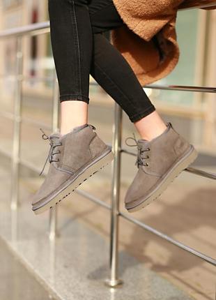 Жіночі сірі уггі ugg neumel gray