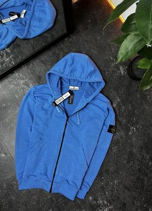 Stone island zip hoodie1 фото