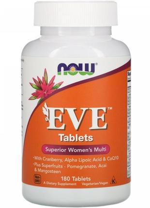 Мультивітаміни для жінок now foods (eve superior women's multi...