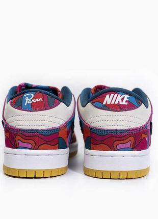 Nike sb dunk low parra2 фото