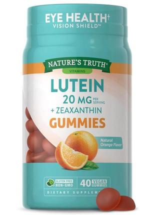 Лютеїн + зеаксантин nature's truth lutein + zeaxanthin 20 mg (...