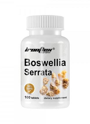 Екстракт босвеллії пильчастої ironflex boswellia serrate 100 tabs