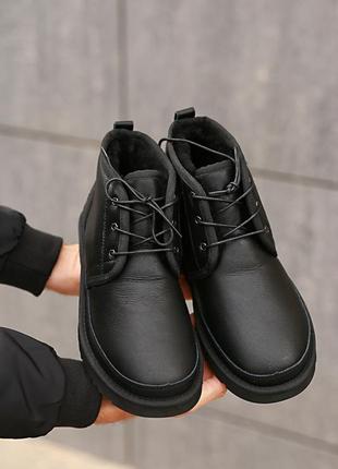 Шикарні чоловічі зимові черевики топ якість ugg 🎁❄️3 фото