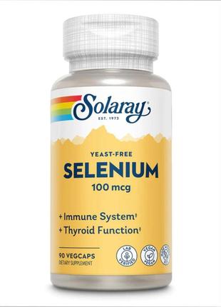 Selenium yeast free 100mcg - 90 vcaps