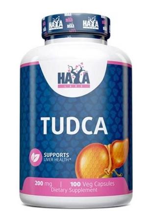 Тауроурсодезоксіхолева кислота haya labs tudca 200 mg 100 veg ...