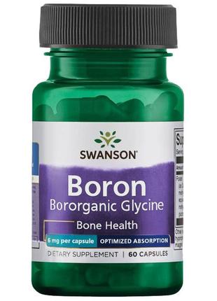 Albion boron bororganic glycine 6 mg 60 caps