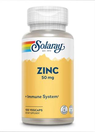 Zinc 50mg - 100 vcaps