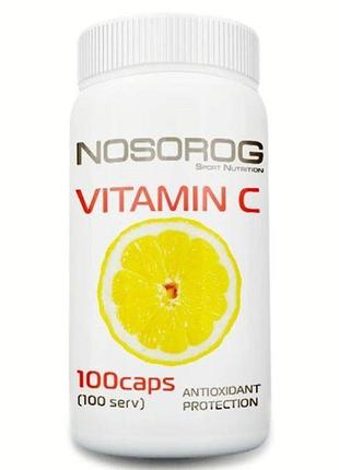 Аскорбінова кислота nosorog nutrition vitamin c 100 капс