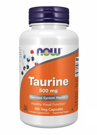 Taurine 500mg - 100 caps