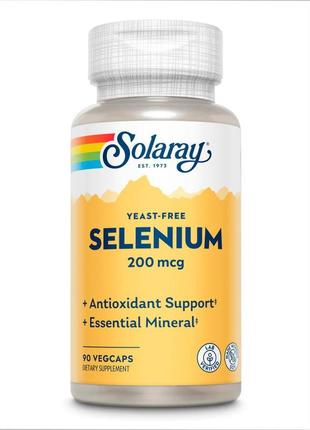 Selenium yeast free 200mcg - 90 vcaps