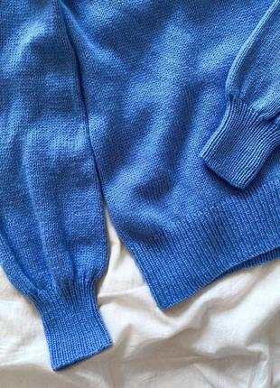 В’язаний светр  (мериносова шерсть + кашемір)3 фото