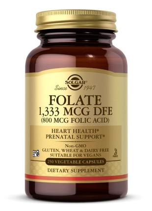 Folic acid 800 mcg - 250 vcaps