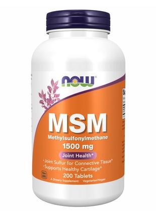 M.s.m 1500mg - 200 tabs