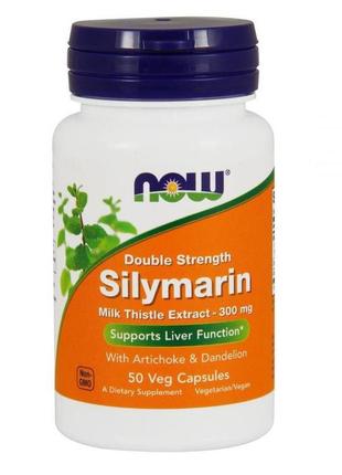 Силімарин now silymarin 300 mg 50 vcaps