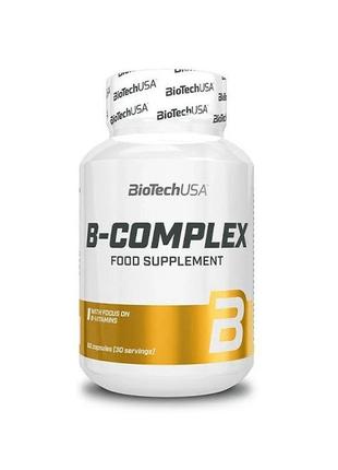 Комплекс вітамінів групи b biotech b-сomplex 60 tabs