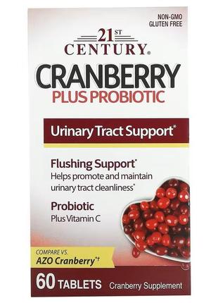 Журавлина з пробіотиками 21st century cranberry plus probiotic...