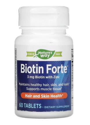 Biotin forte 3 mg - 60 tabs