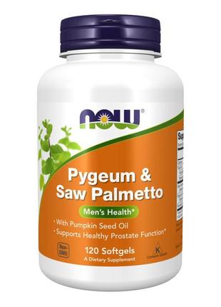 Pygeum & saw palmetto 25/80mg - 120 sgels