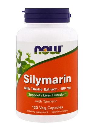 Силімарин now silymarin 150 mg 120 veg caps