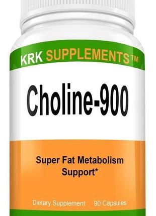 Choline bitartrate 900 mg 90 caps
