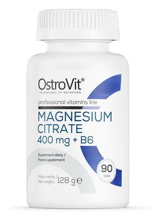 Цитрат магнію 400 мг + b6 ostrovit magnesium citrate 400 mg + ...