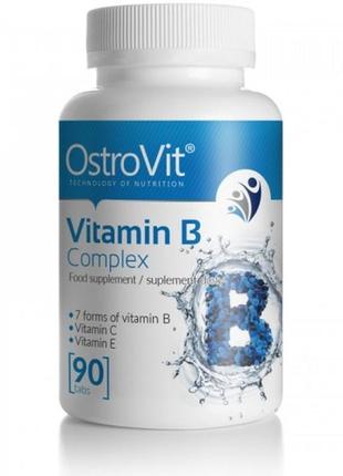 Комплекс вітамінів ostrovit vitamin b complex 90 tab