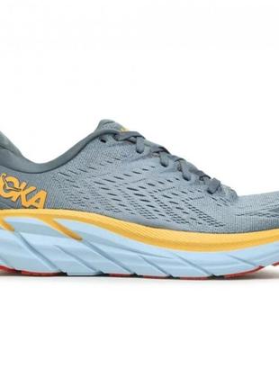 Кросівки hoka clifton 8 світло-сірі 1119393 gbms оригінал, вир...