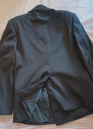 Объемный черный пиджак бойфренд оверсайз5 фото