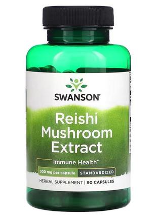 Екстракт гриба рейші swanson reishi mushroom extract standardi...