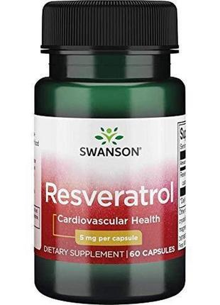 Resveratrol 5 mg 60 caps