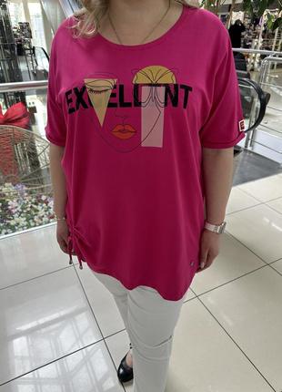 Жіноча футболка турція батал великі розміри munna2 фото