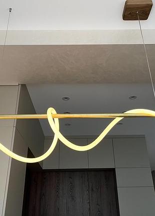 Дизайнерская люстра на кухню в скандинавском стиле10 фото