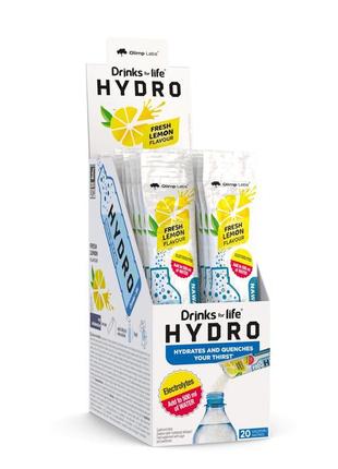 Ізотонік olimp drinks for life hydro 20x5,3 g (lemon)