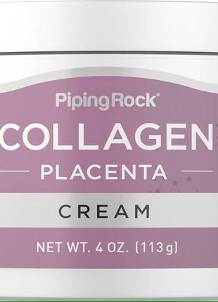 Крем piping rock collagen & placenta night cream 4 oz 113g jar