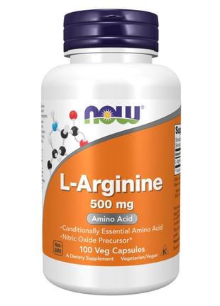 L-arginine 500mg - 100caps