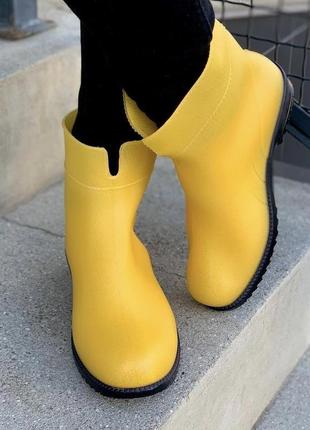 Жіночі резинові гумові чоботи