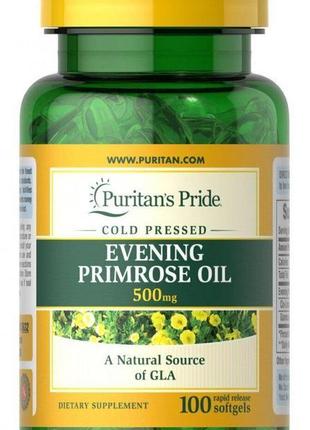 Олія примули вечірньої evening primrose oil 500 mg with gla 10...