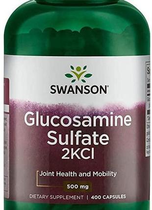 Glucosamine sulfate 2kcl 500 mg 400 caps