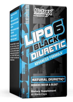 Lipo-6 black diuretic - 80ct