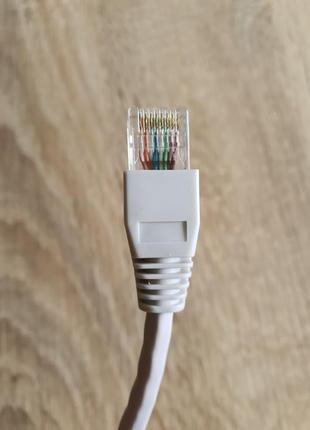 Lan кабель, 1 гбит/с, 8 жил, cat5e, utp.5 фото