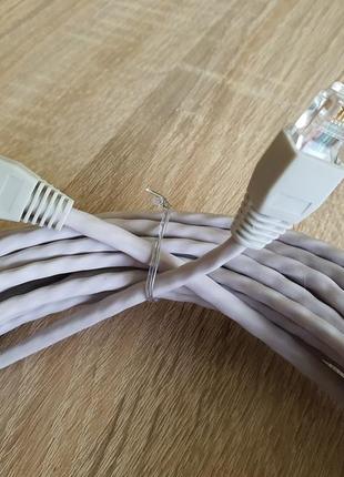 Lan кабель, 1 гбит/с, 8 жил, cat5e, utp.6 фото