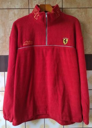 Ferrari fleece jacket1 фото
