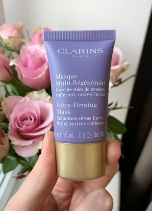 Clarins extra-firming mask зміцнююча та відновлююча маска1 фото